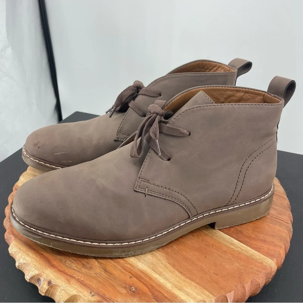 Sonoma Goods For Life Accordion Men's Ankle Boots - Brown Size 10‎